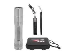Linterna terapéutica LED roja recargable, dispositivo portátil de terapia infrarroja de 630 nm, 660 nm y 850 nm para hombres y mujeres