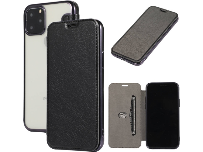 Funda iPhone 7 Plus, 8 Plus Flip Negro