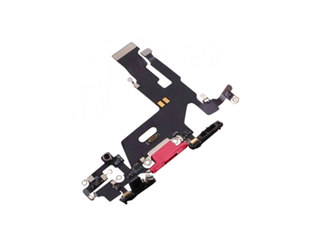 Conector de carga iPhone 11 de Repuesto Conector Lightning Rojo CLAPPIO