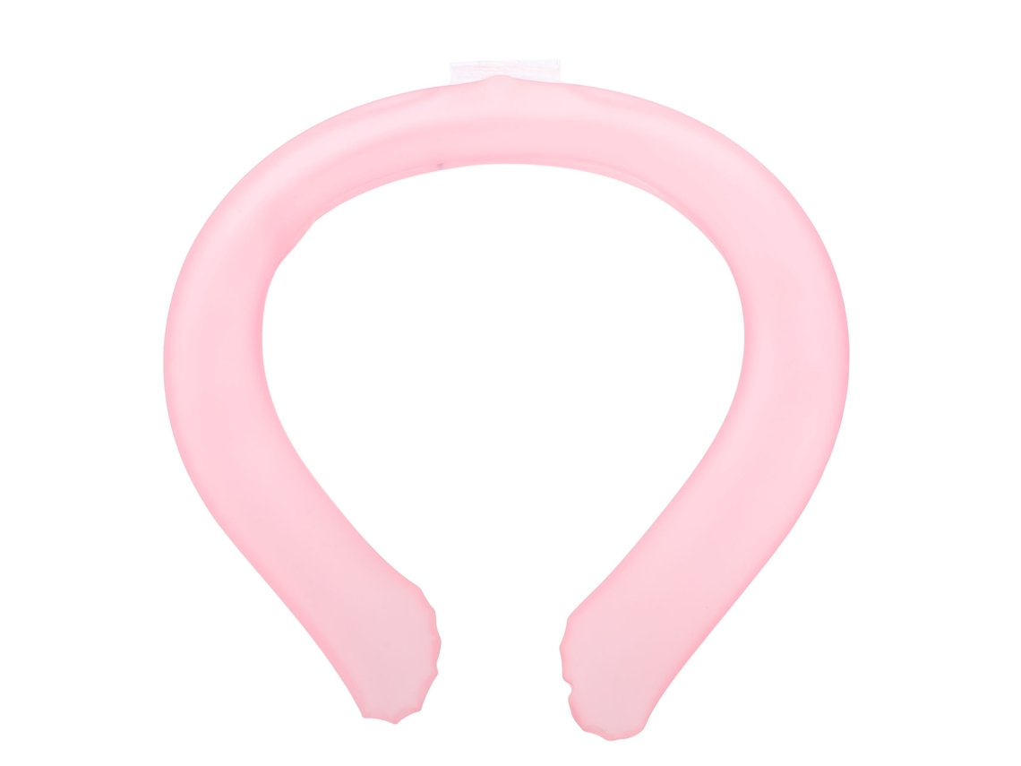 Ymsl Collar De Enfriamiento Portátil Reutilizable Para Cuello, Tubo Enfriador Para Actividades Al Aire Libre, Relief En Clima Caliente, Rosa Hxl