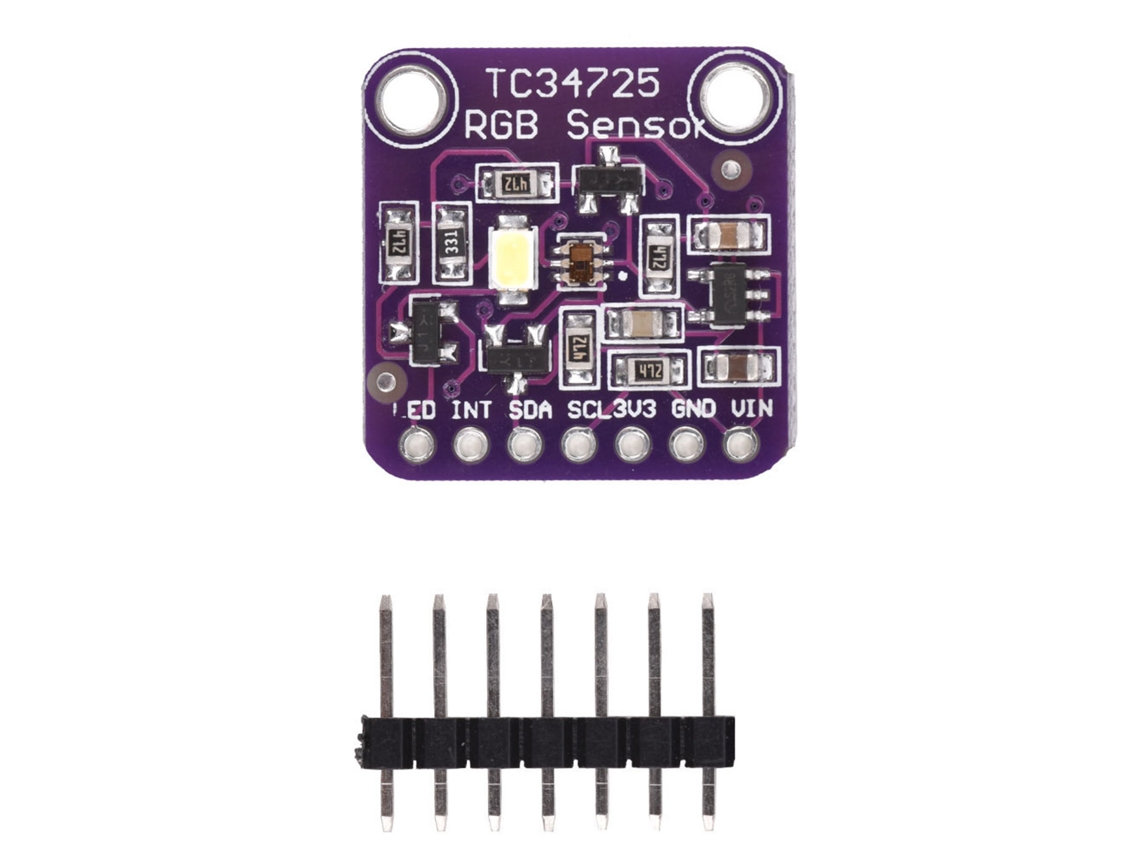 Módulo Sensor De Luz Rgb Tcs34725 Cjmcu34725 Para Arduino Reconocimiento De Color Equipo Eléctrico