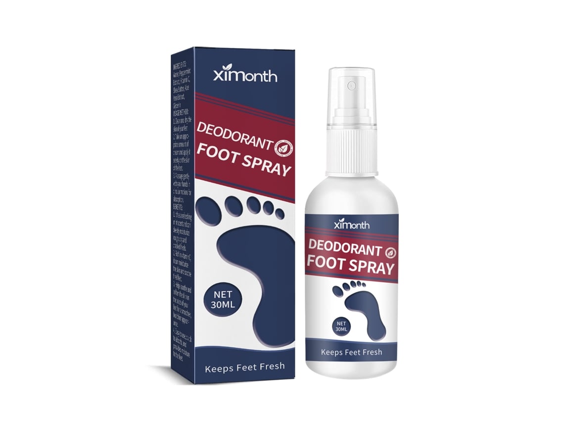 Desodorante antibacteriano en spray para pies