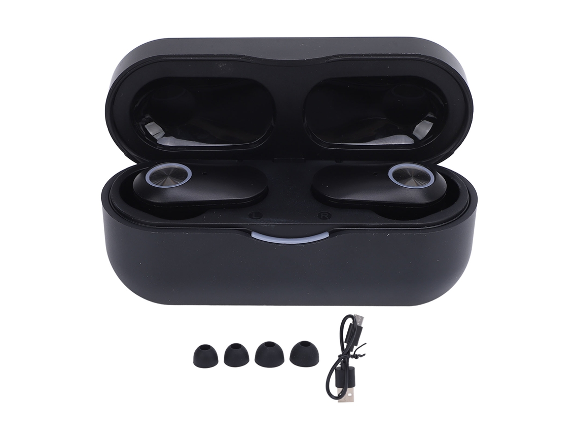 Fones De Ouvido Tradutor Bluetooth 5.3 144 Idiomas Com App Música E Chamadas Para Android Preto