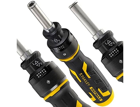 Juego de destornilladores eléctricos STANLEY 4V Fatmax Fmht62692-0 negro