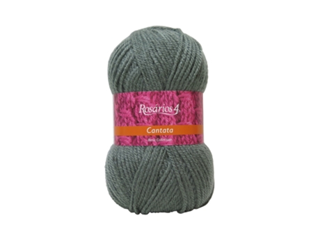 Hilo de La ROSARIOS 4 Cantata 100G Cinza 15