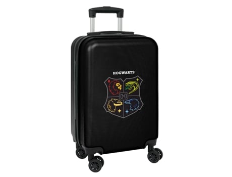 Trolley de Cabina HARRY POTTER HARRY POTTER (Negro - Gris - Policarbonato - ABS - 34,5 x 55 x 20 cm)