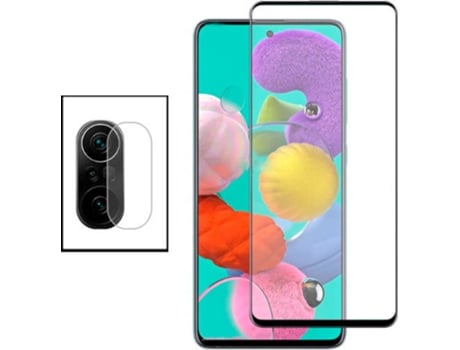 Kit Protector de Cámara Trasera Xiaomi Poco F3 GT PHONECARE y Cristal Templado 5D Full Cover