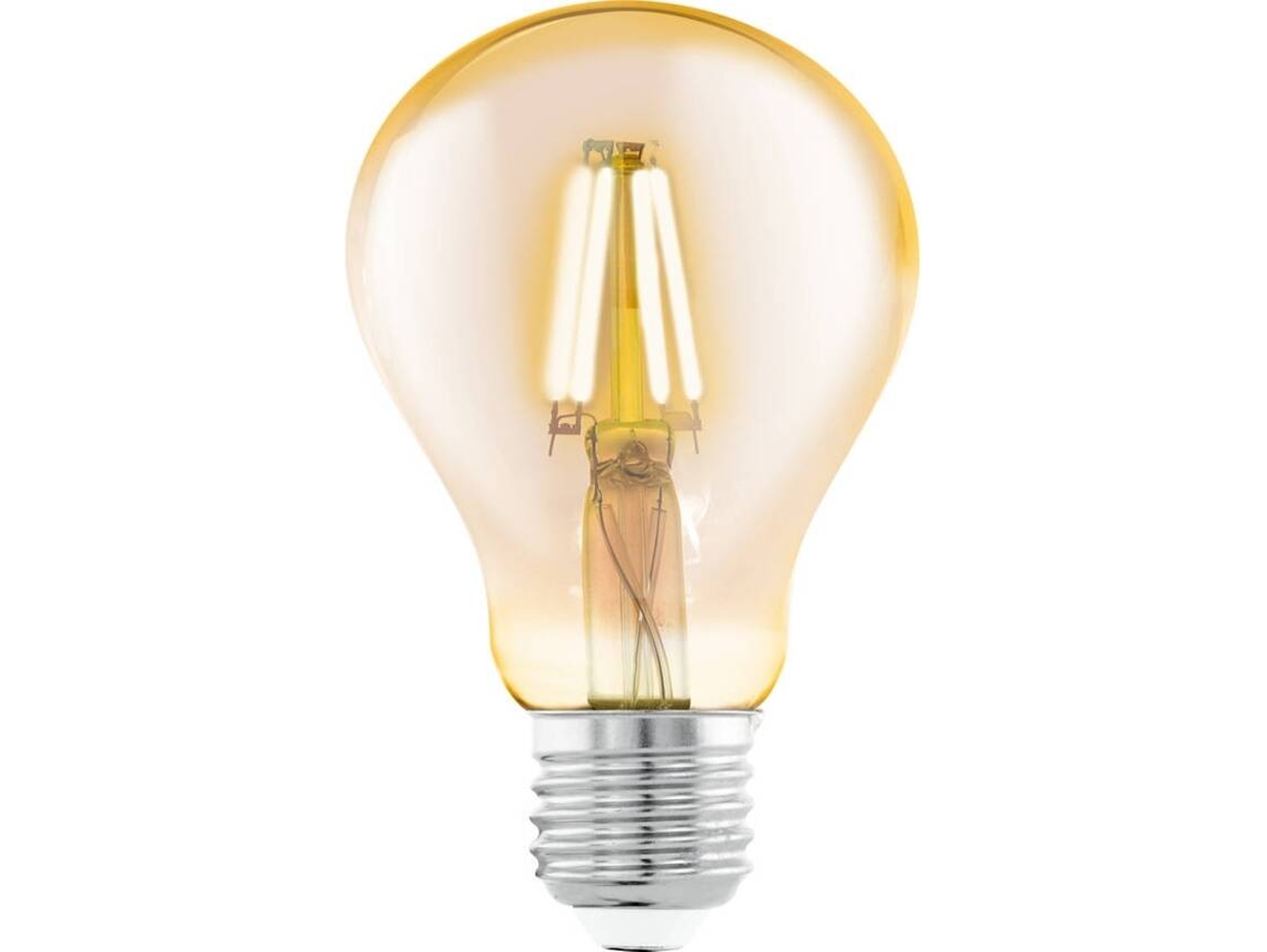 LAMP LED FIL.AMBAR EGLO E27 A75 4W