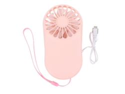 Ventilador Mini De Mão Usb Recarregável Portátil Com 3 Velocidades Para Casa Escritório Viagem