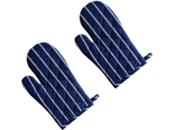 Guantes Para Horno: Fabricados Con Material Duradero Y Seguro.brguantes Parrilla: Diseño Sencillo Estampado