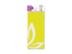 Liderpapel Papel Seda 52 X 76 Cm. 18 g/m2. Amarillo