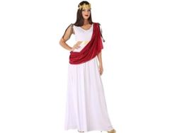 Disfraz de Mujer ATOSA Romana White con capa (Tam: XL)