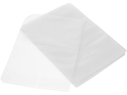20 bolsas de plástico PVC con cremallera para recibos, ideales para guardar tarjetas de visita o archivos.