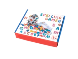 Juguete educativo de letras de madera para niños, juego de emparejamiento educativo para preescolares.