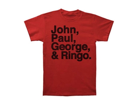 Camiseta ROCKINSTONE de los Beatles JPG&R (L)