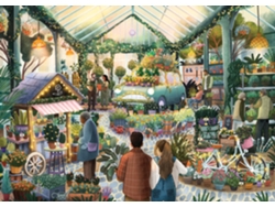 Rompecabezas gigante de flores y plantas con 1000 piezas Falcon 1110500135