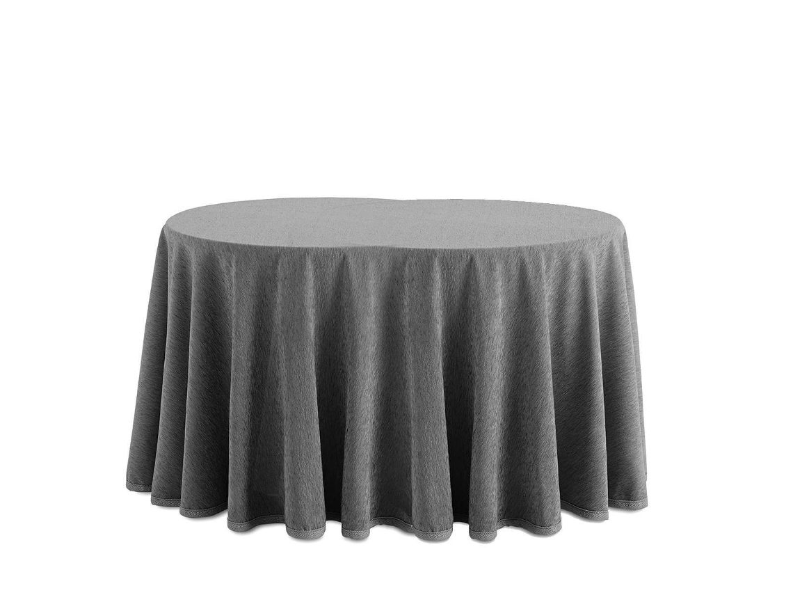 Lanovenanube Falda Camilla Ovalada Chenilla Gris Marengo, 80x125