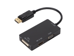 Adaptador de vídeo (conversión de DP a VGA, portabilidad)