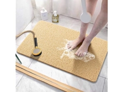 Alfombrilla De Baño Suave Y Texturizada - 61 X 40,6 Cm - Antideslizante, Cómoda, Con Orificios De Drenaje, Lavable En Profundidad, Para Uso