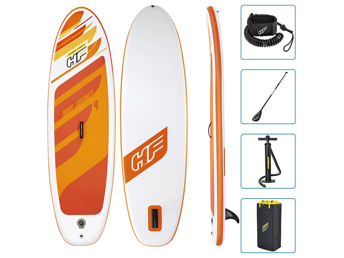 Tabla De Paddle Surf Inflable BESTWAY Naranja