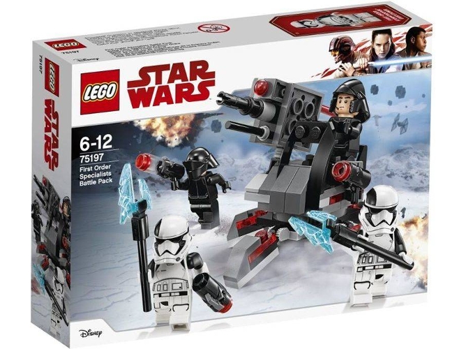 LEGO Star Wars: Pack de Batalla de Especialistas de la Primera Orden - 75197 (Edad Mínima: 6 - 108 Piezas)