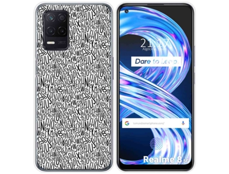 Carcasa Realme 8 5G / Narzo 30 5G TUMUNDOSMARTPHONE Dibujos Multicolor