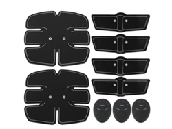 Kaload Estimulador Elétrico Para Treinamento Muscular Abdominal E De Braços - Treinador Corporal Para Modelagem Corporal