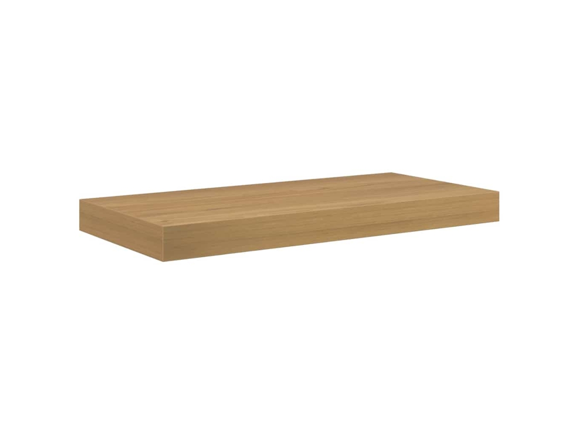 Estante de pared de castaño en madera procesada MAISON EXCLUSIVE (50x23x4 cm)