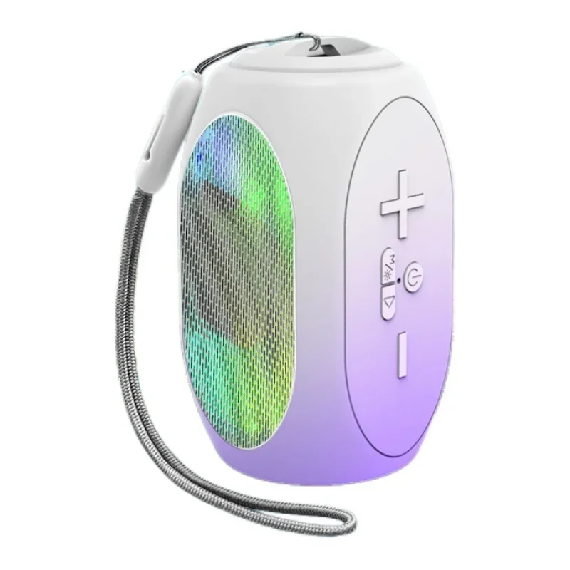 Altavoz Bluetooth Deportivo (morado), Potente, Compatible Con Interconexión De Dos Dispositivos Tws, Sonido Envolvente Dolby, Diseño.