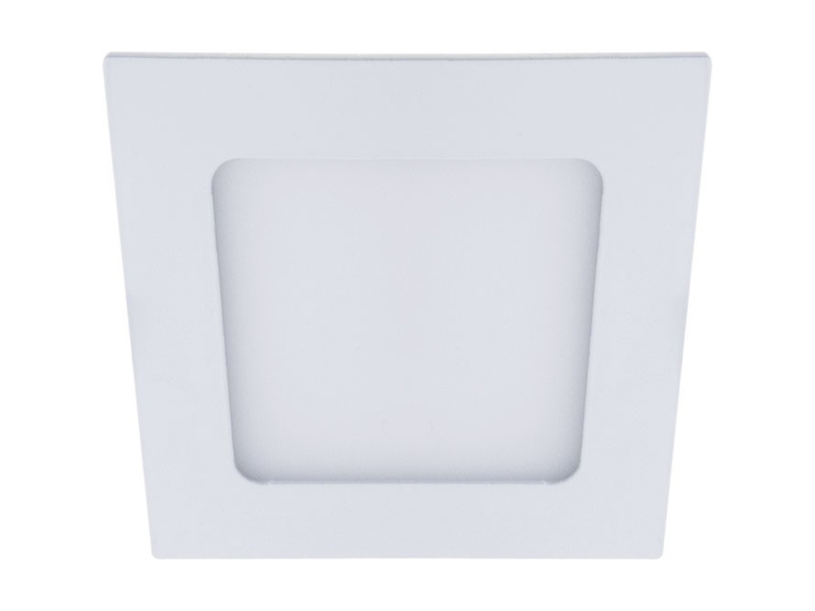 Foco Empotrable Franco Cuadrado 1X6W Led 336Lm 6400K 120 C.12Xl.12Xalt.0 2Cm Blanca FERRIMEX