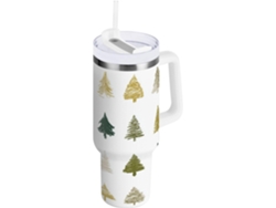 Árbol Navidad Vaso Botella Taza Acero Inoxidable - Vaso Térmico Portátil