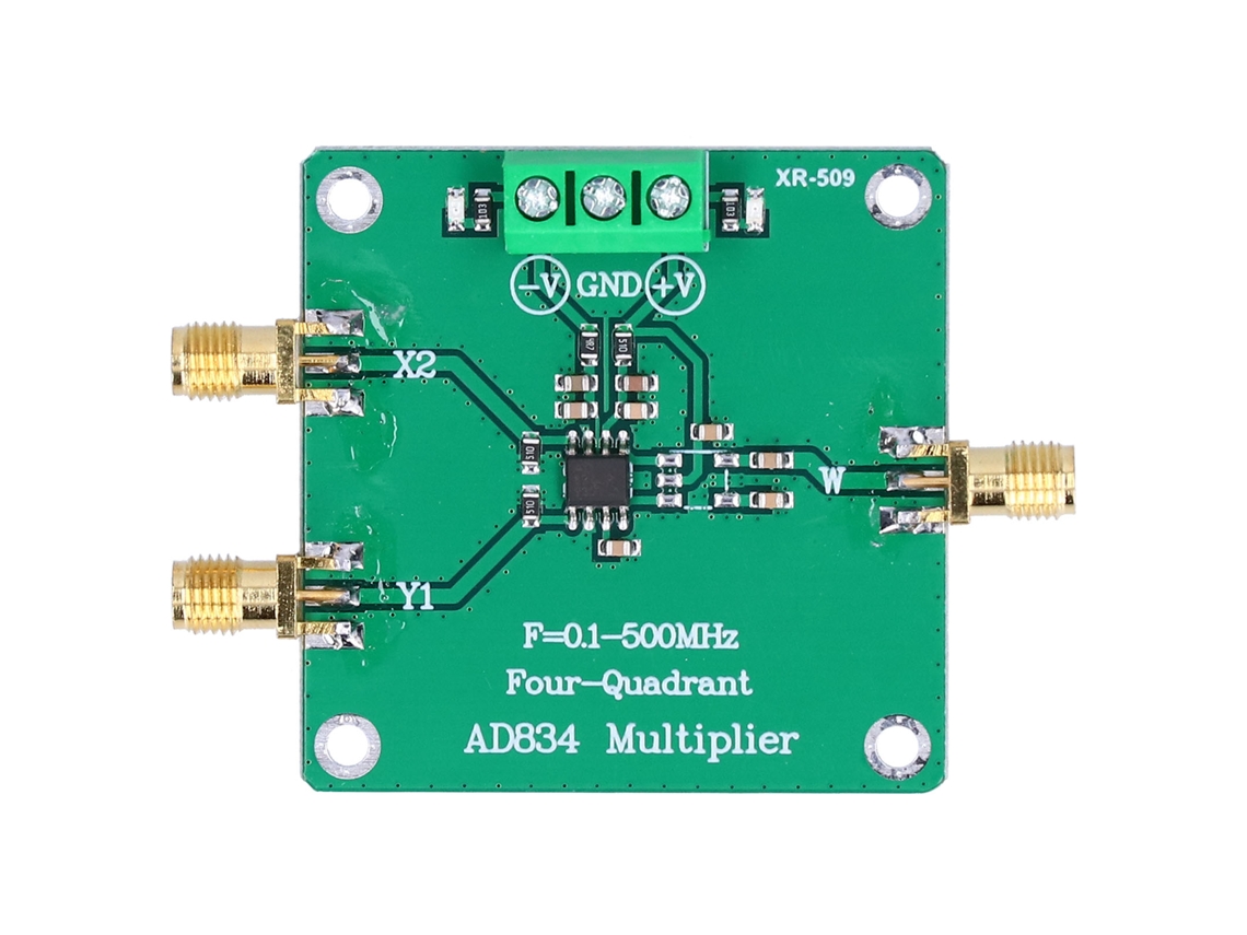 Módulo Mezclador De Rf Ad834, Multiplicador Analógico De 4 Cuadrantes, 0,1-500 Mhz, Pieza De Equipo De Prueba