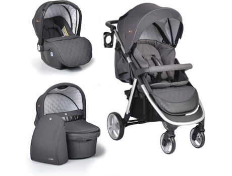 Carrito de Bebé Trio MONI Noble Grey