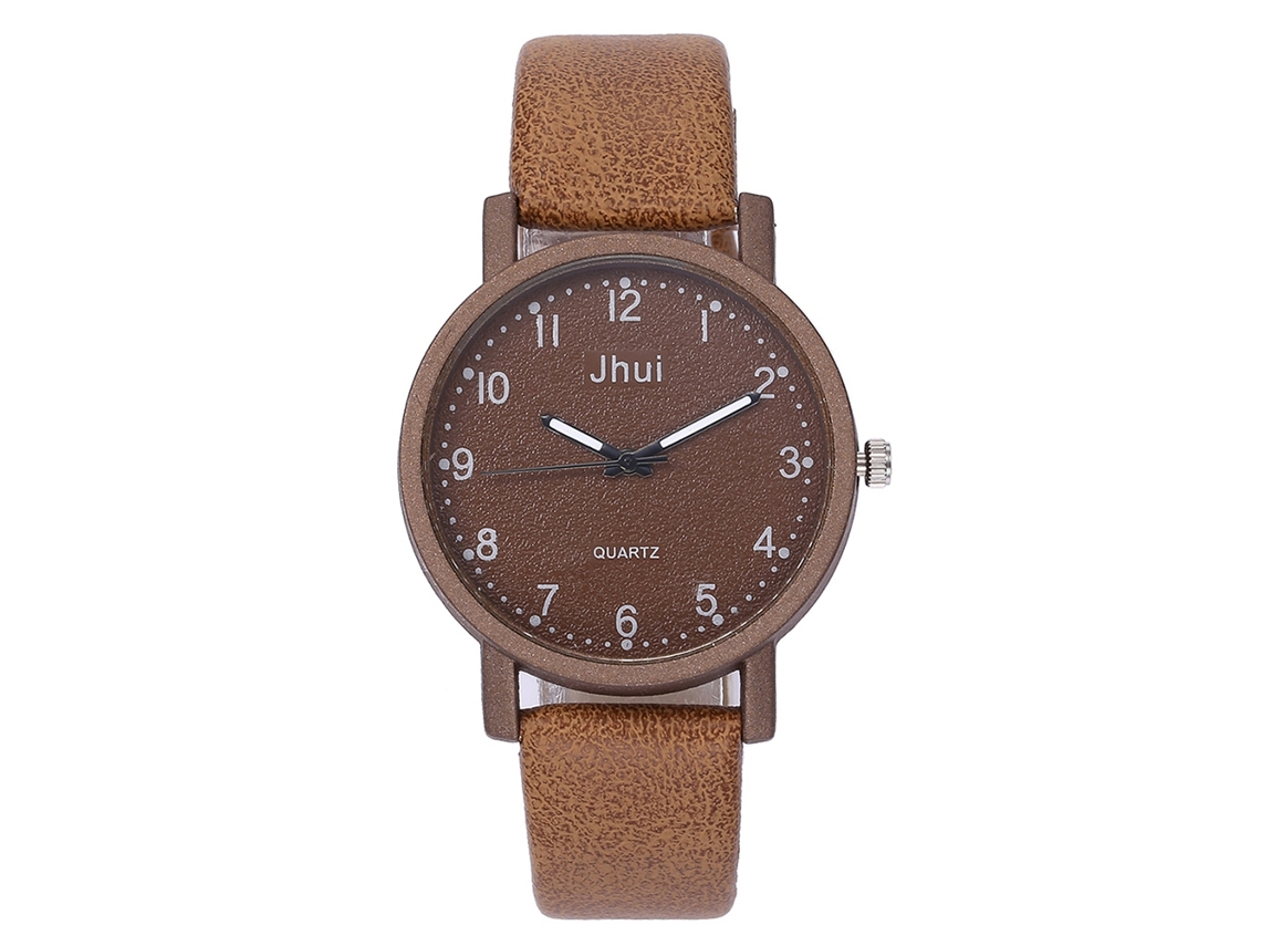 Reloj De Pulsera De Acero Inoxidable Para Mujer Con Espejo De Cristal Y Movimiento De Cuarzo Con Efecto Cielo Estrellado, Correa De Pu Dorada.