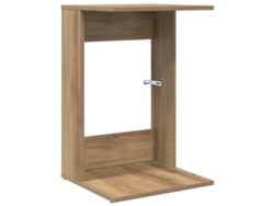Mesa de comedor | Mesa auxiliar de roble hecha a mano 40 x 38 x 62,5 cm