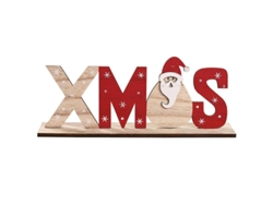 Preciosos Adornos Navideños De Madera Para La Mesa, Centros De Mesa Especiales.