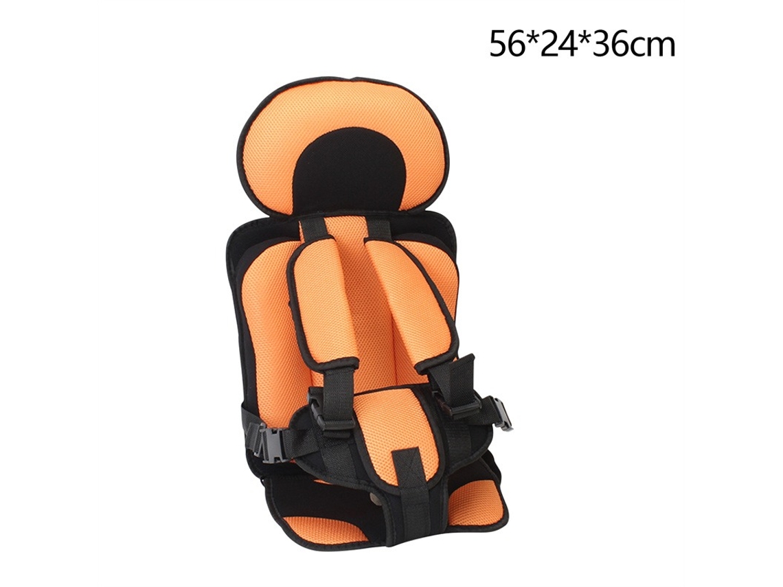 Assento CHRUI Para Carro Ajustável Para Segurança Do Bebê (Laranja)