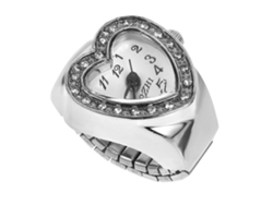 Relojes inteligentes para hombre, reloj de dedo con anillo, reloj de dedo vintage, reloj de anillo elástico Ly Ebike