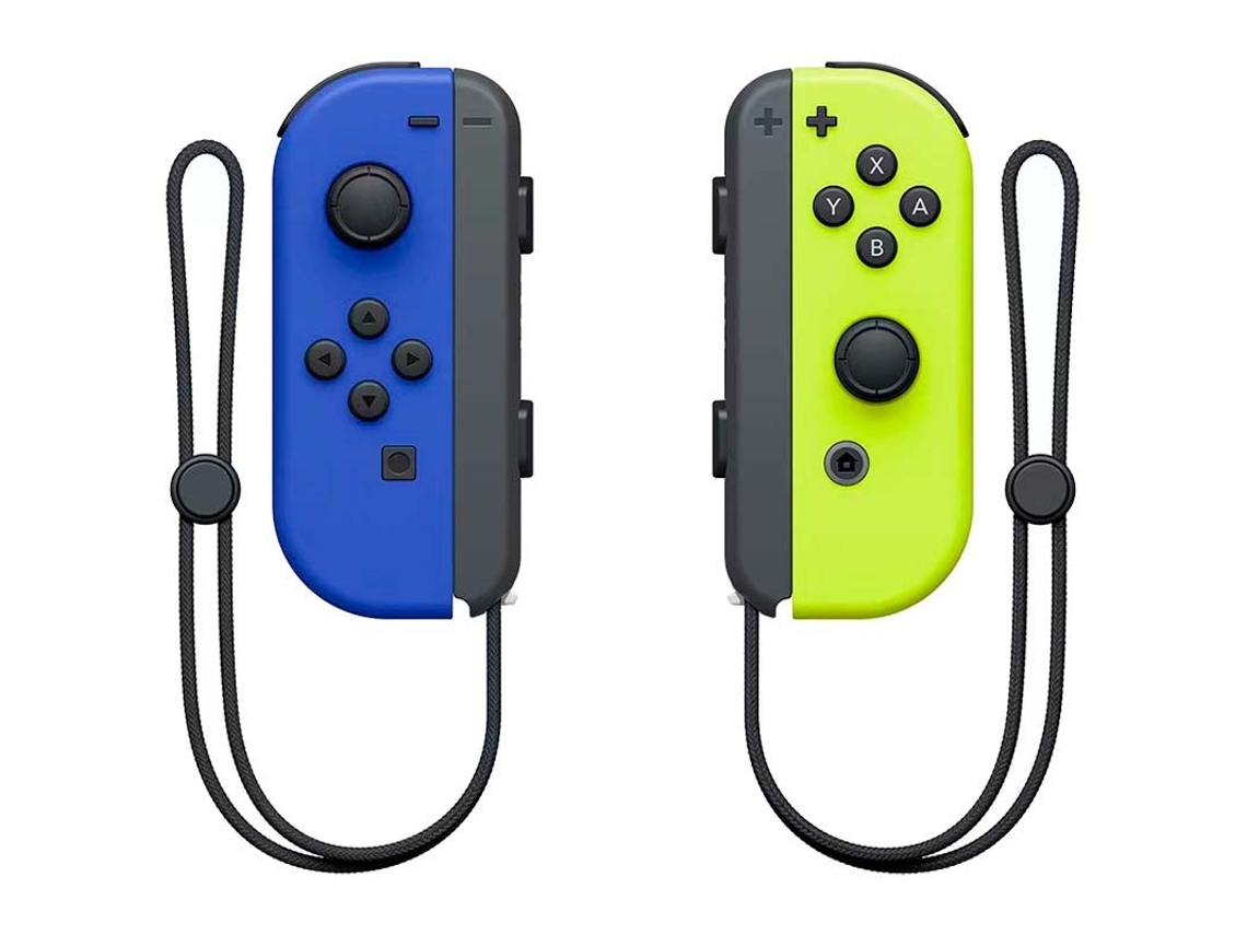 Conjunto Joy-Con Izquierdo/Derecho Mando Nintendo Switch Compatible Azul Amarillo POWERGAMING