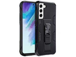 Funda Cool para Samsung G990B Galaxy S21 Fe Hard Clip Negro