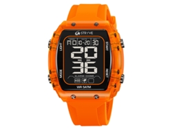 Reloj Deportivo Elegante Para Hombre (naranja), Reloj De Pulsera Electrónico Digital Luminoso E Impermeable.