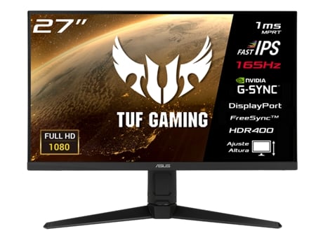 Monitor ASUS VG279QL1A (27'' - 1 ms - 165 Hz - G-Sync)