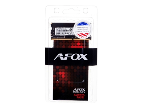 Memoria RAM AFOX AFSD48EH1P (8 GB - DDR4 - 1 x 8 GB)