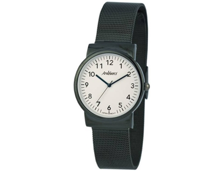 Reloj ARABIANS Mujer (Acero Inoxidable - Negro)