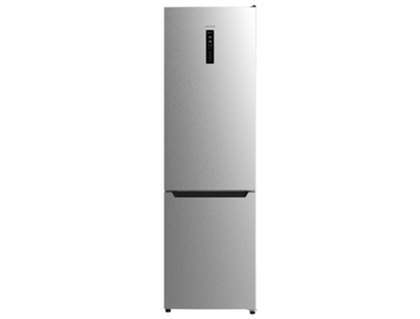 Frigorífico Combi 2 Puertas Bolero CoolMarket Combi 322 Inox D 322 L Altura 185 y 60 cm de Ancho Bajo Consumo Motor Inverter Sistema Multi Air Flow...