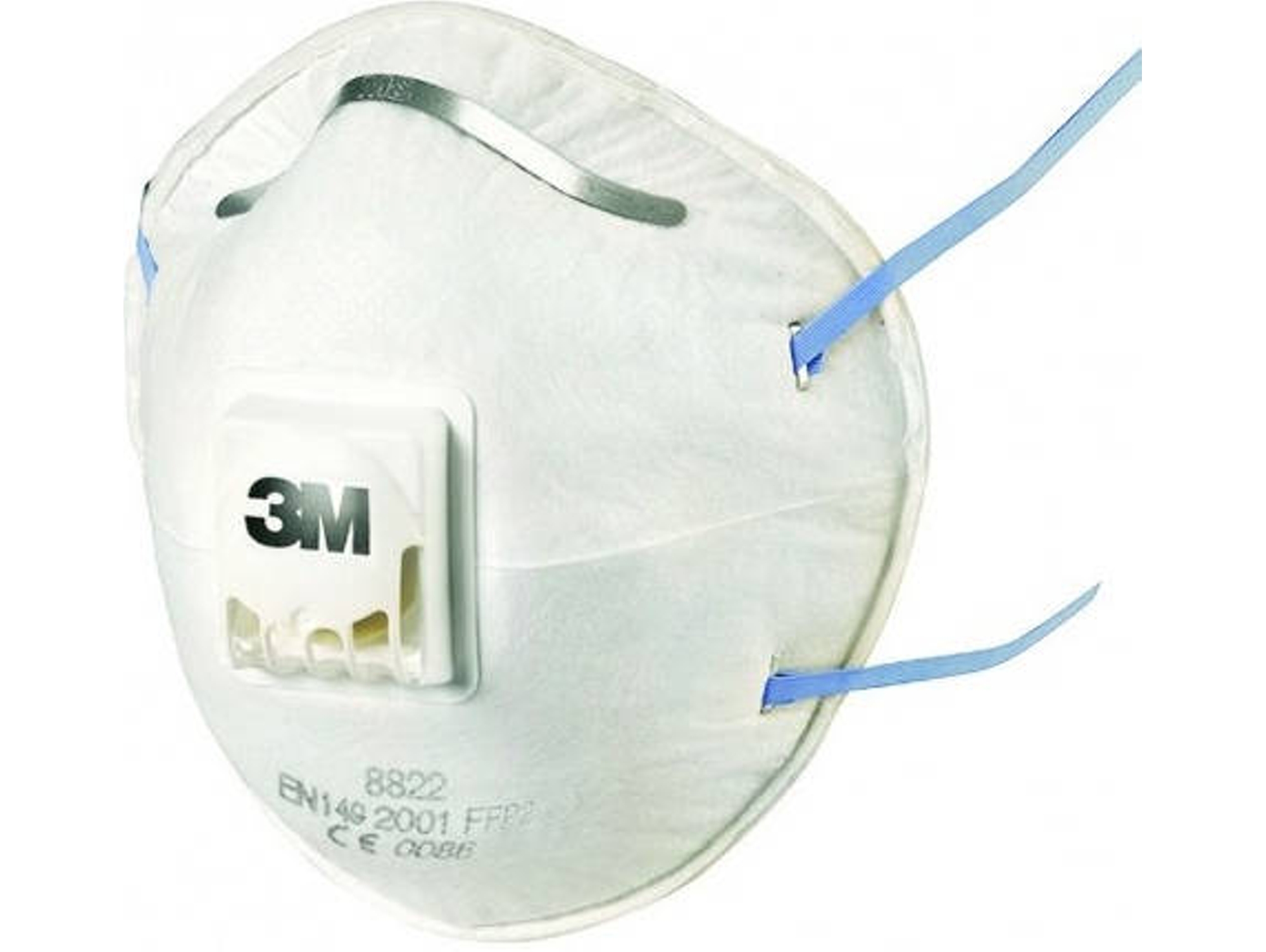 Set de Mascarillas de Protección para Polvo 3M 8822C3(3 Piezas)