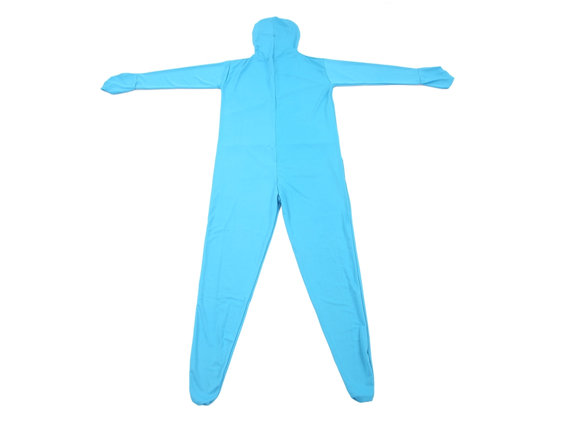 Traje Corporal De Fotografía Chroma Key Azul Elástico Transpirable Para Efectos Especiales Y Cine