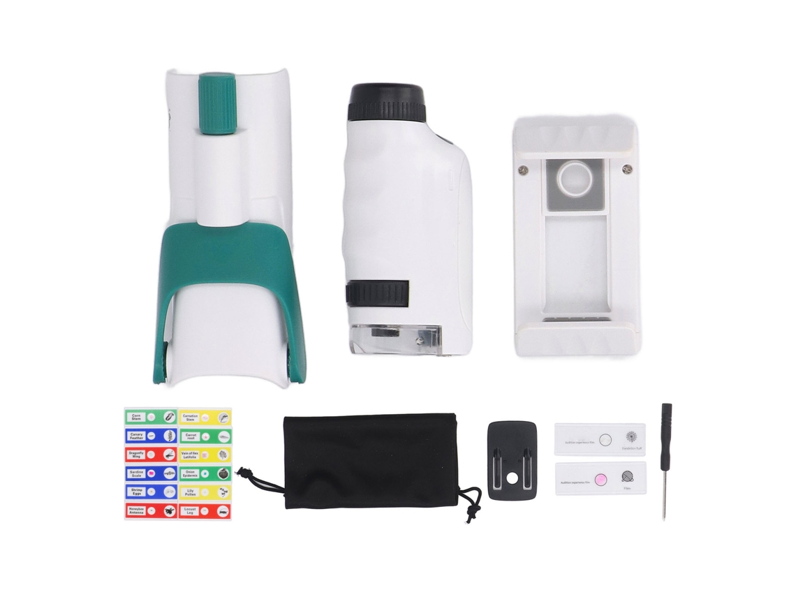 Microscopio Óptico 250x Para Niños - Juguete Educativo - Kit De Experimentos Científicos