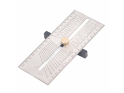 Calibrador De Bisel Ajustable, Regla Deslizante De Acero Inoxidable 304, Multifuncional Para Carpintería.