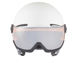 Casco ALPINA SNOW Capacete Arber Visor Q-lite Branco 51-55 cm